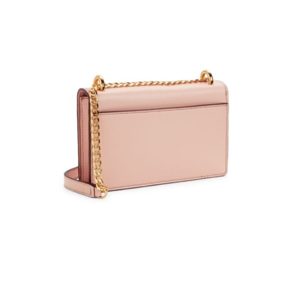 NEW Marc Jacobs Pink Mini Double Take Leather Crossbody Bag - Picture 2 of 14